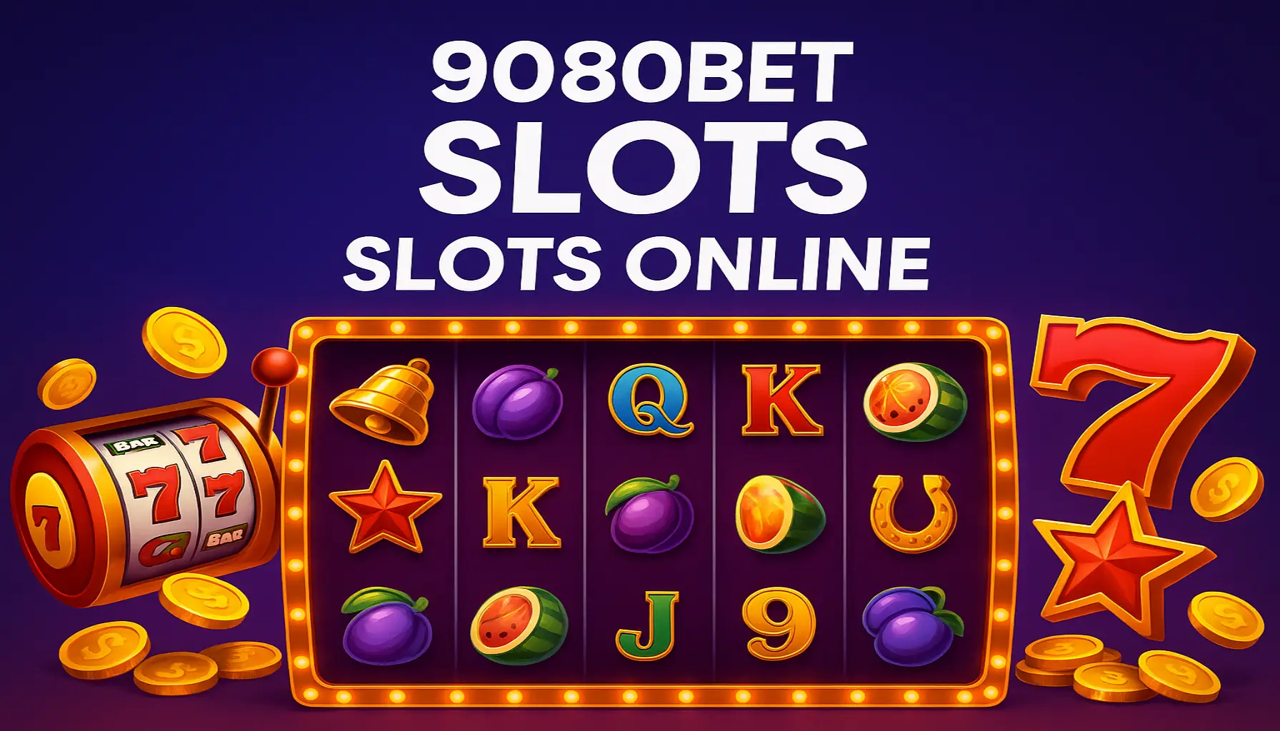 Explore o mundo das slot machines no 9080BET Casino